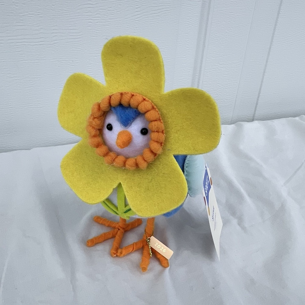 Target Spritz Bird Sprout Featherly Friends Easter Spring Fabric Blue 2026 New